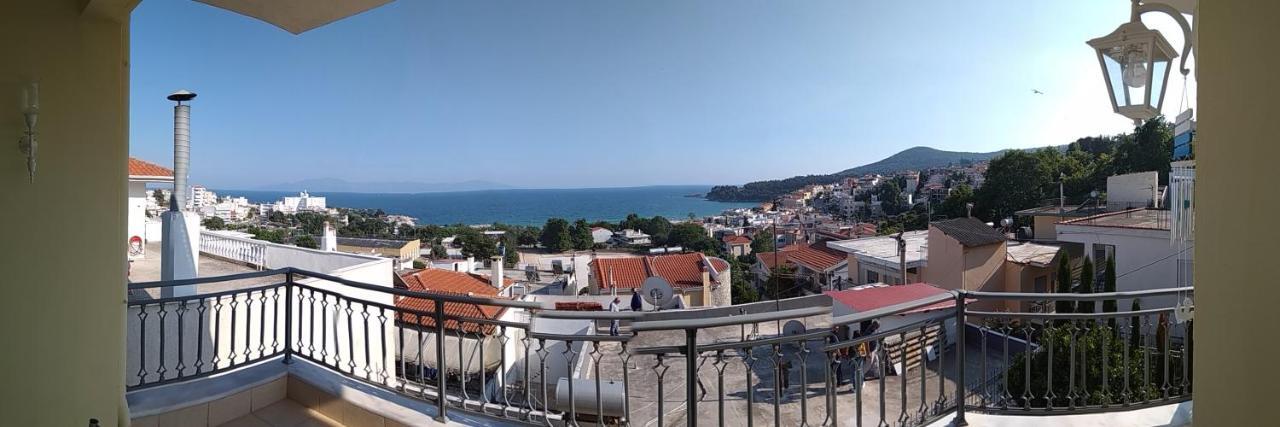 Great Sea View Apartment Kavala Exterior photo