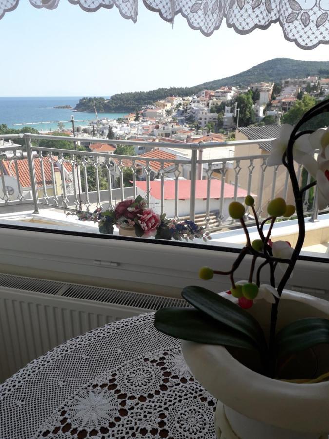 Great Sea View Apartment Kavala Exterior photo